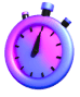 icon gradient stopwatch